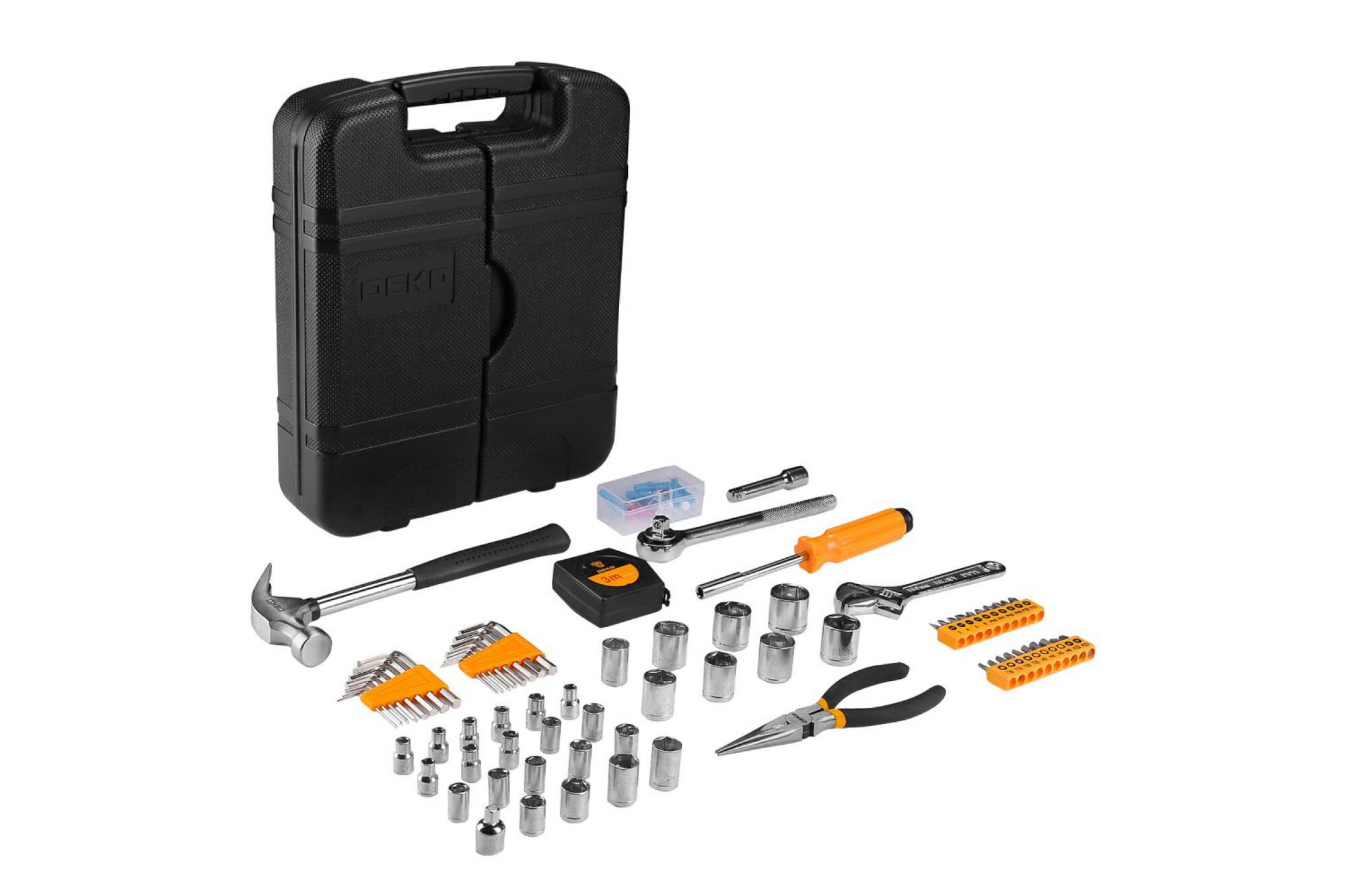Набор инструментов для ремонта ПК и мобильных телефонов DEKO Mobile 67 pcs Tool Kit 065-0230