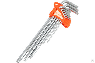 Набор ключей PATRIOT SKT-9EL, TORX, экстра длинные, T10-T50, CRV, 9 шт 350002005 #1