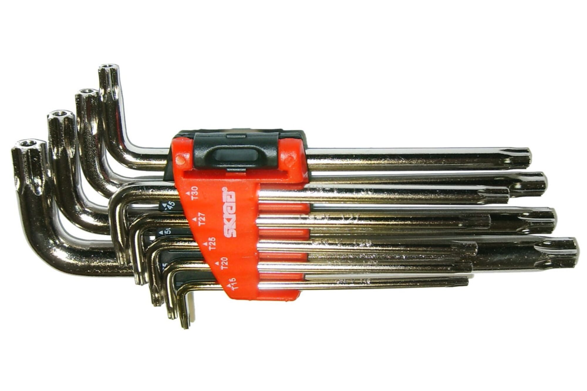 Набор ключей SKRAB TORX Т15-Т55 9 пр. короткие 44710