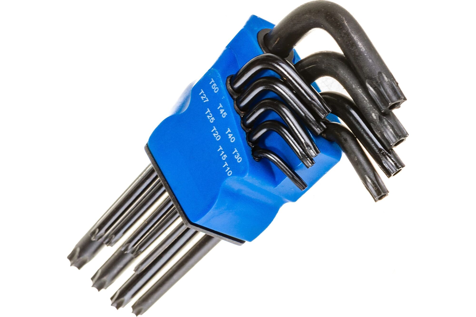 Набор ключей black TUNDRA TORX Tamper, удлиненные, CrV, TT10 - TT50, 9 шт. 2354403