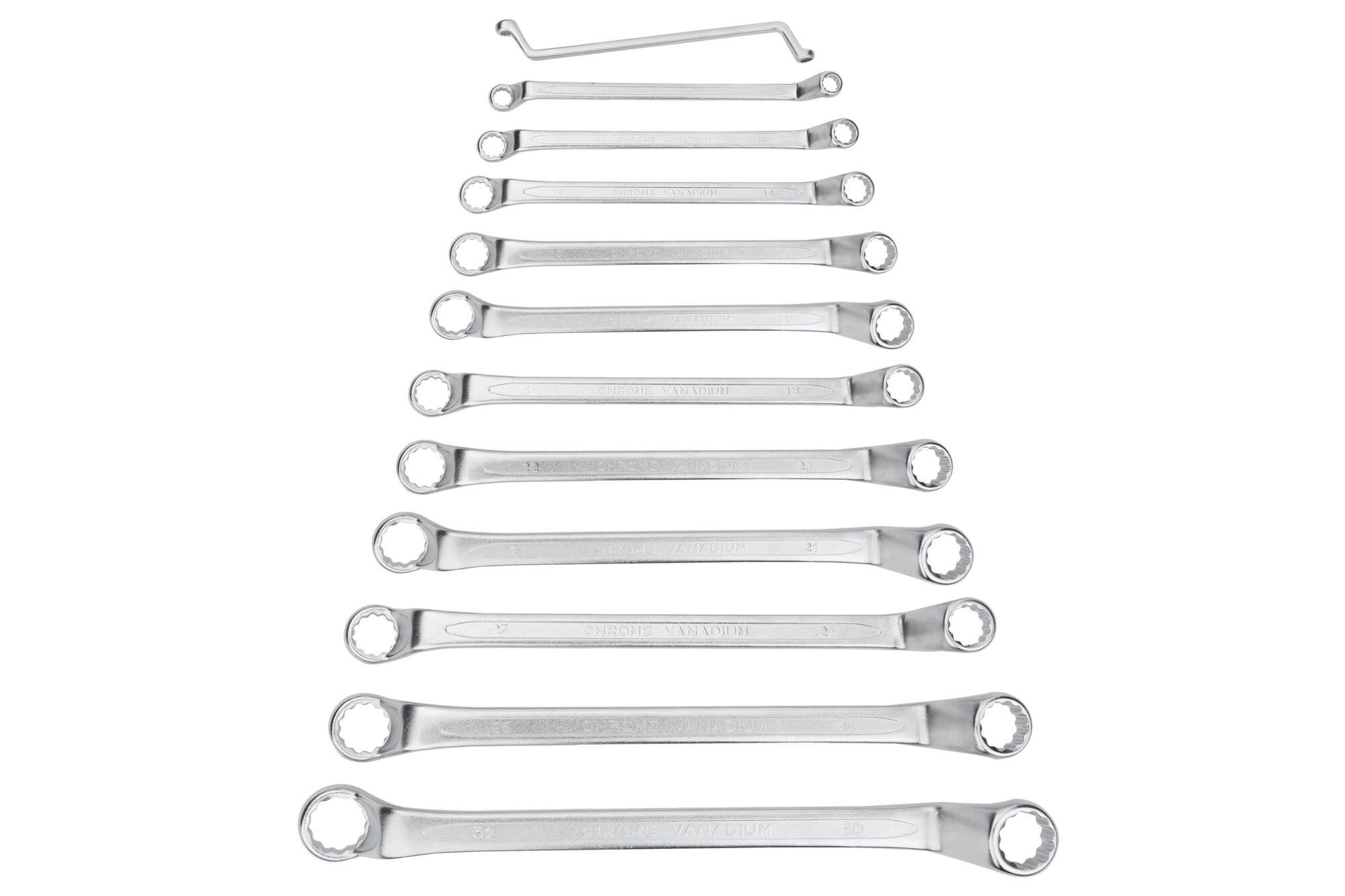 Набор накидных изогнутых ключей (6 x 32 мм, 12 штук) NEO Tools 09-952