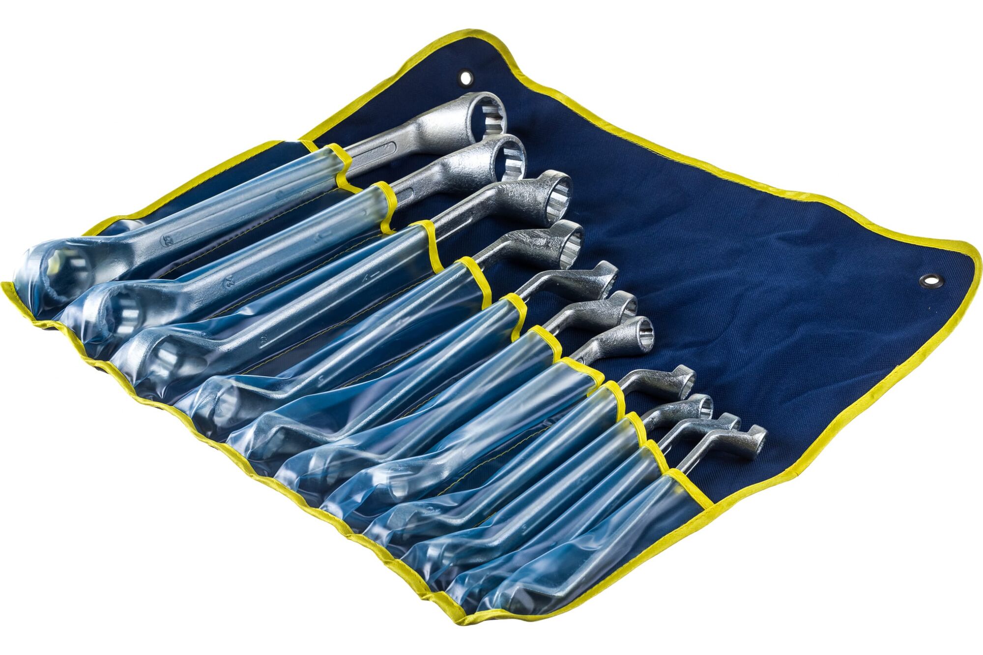 Набор накидных ключей КЗСМИ КГН 8-30 мм, 11 шт, в сумке ПВХ Ц15хр.бцв. 94403217
