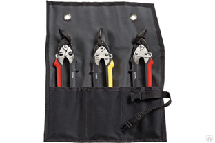 Набор ножниц по металлу в чехле BESSEY комплект: D15A, D15S, D15AL 3 пр. ER-DSET15 #1