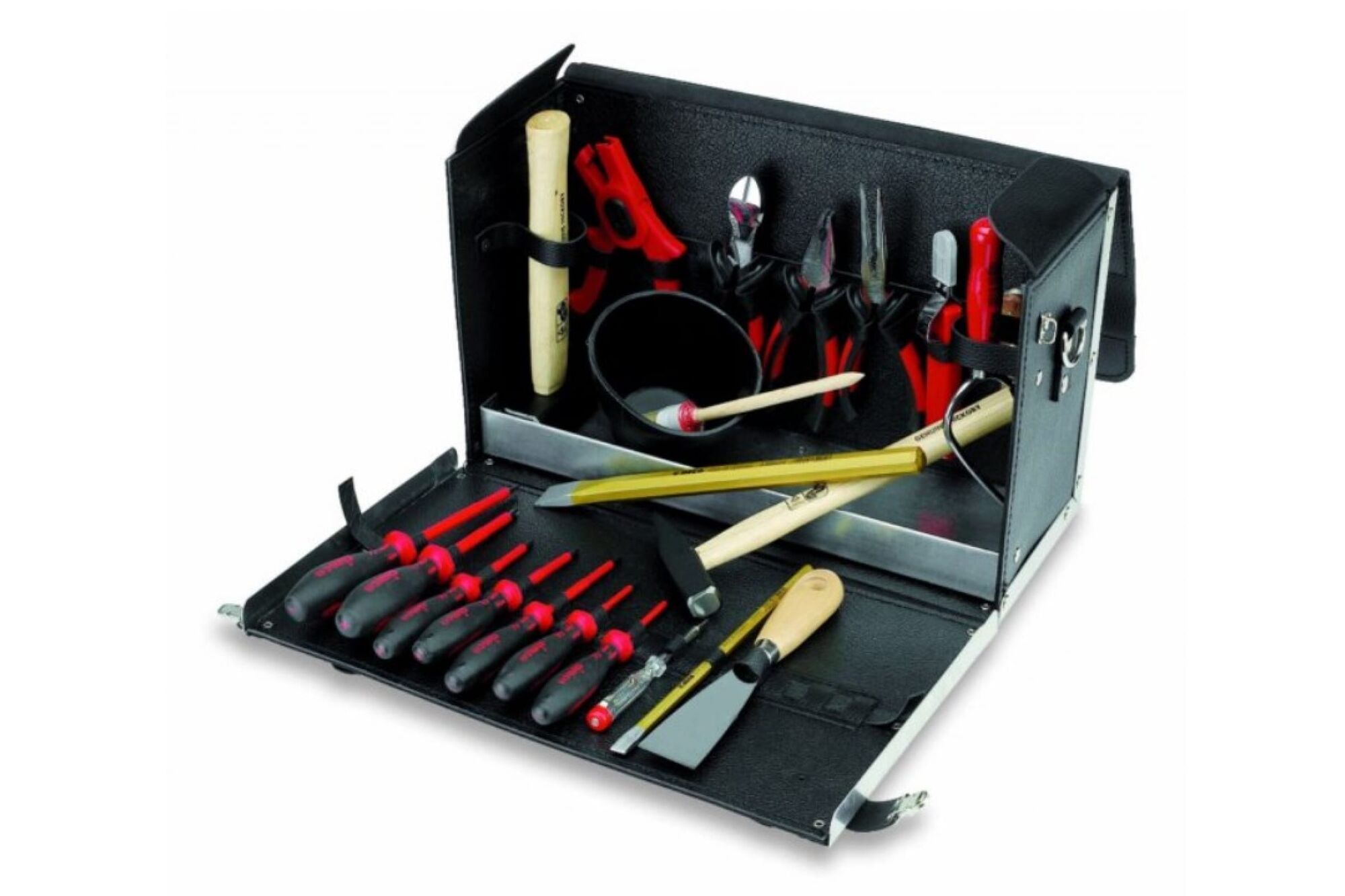 Набор профессионального инструмента в кожаной сумке 24 предметов CIMCO 17 0300