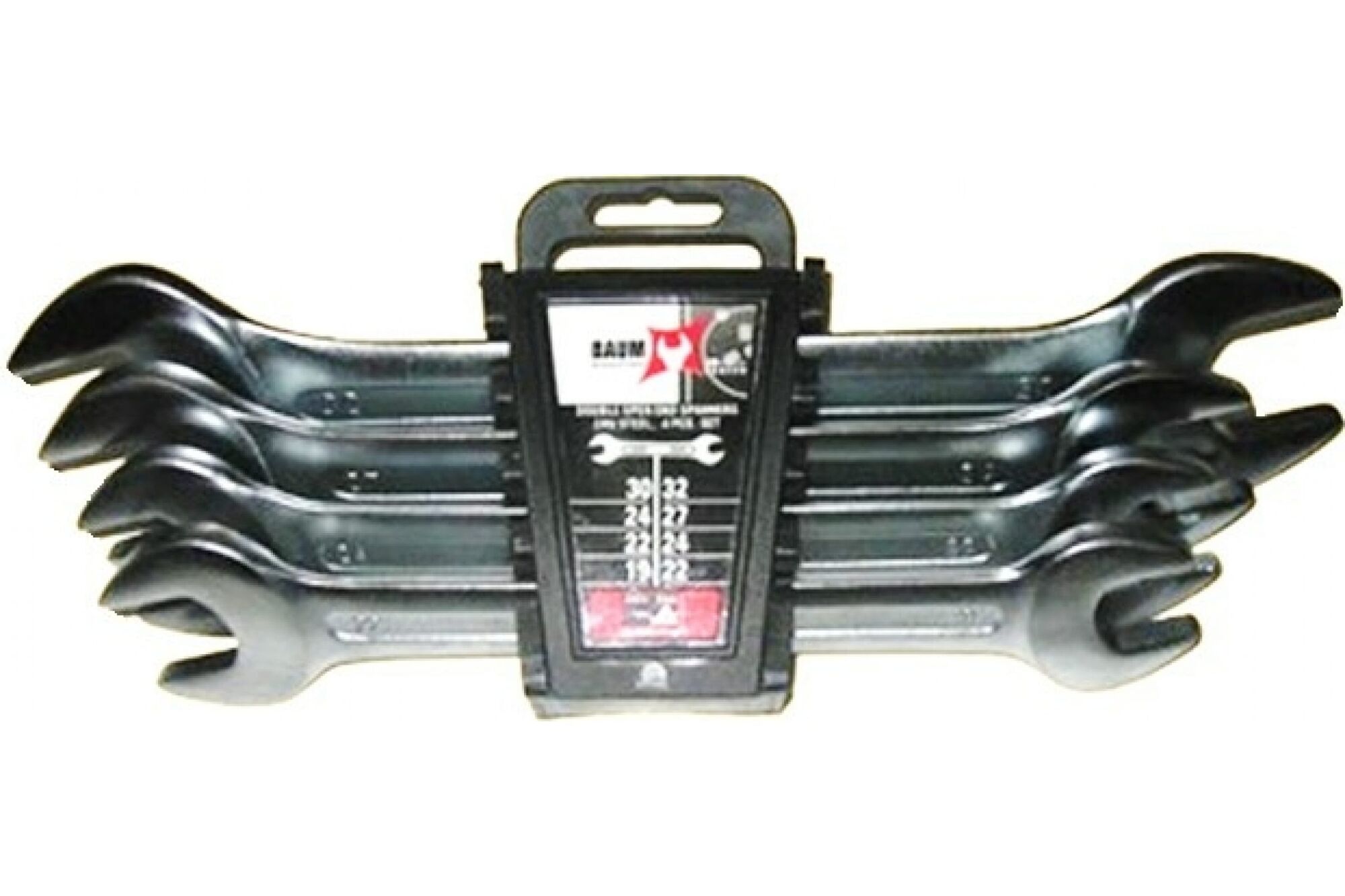 Набор рожковых ключей BAUM в пластиковом держателе, 19x22-30x32 мм, 4 предмета 10-41МР
