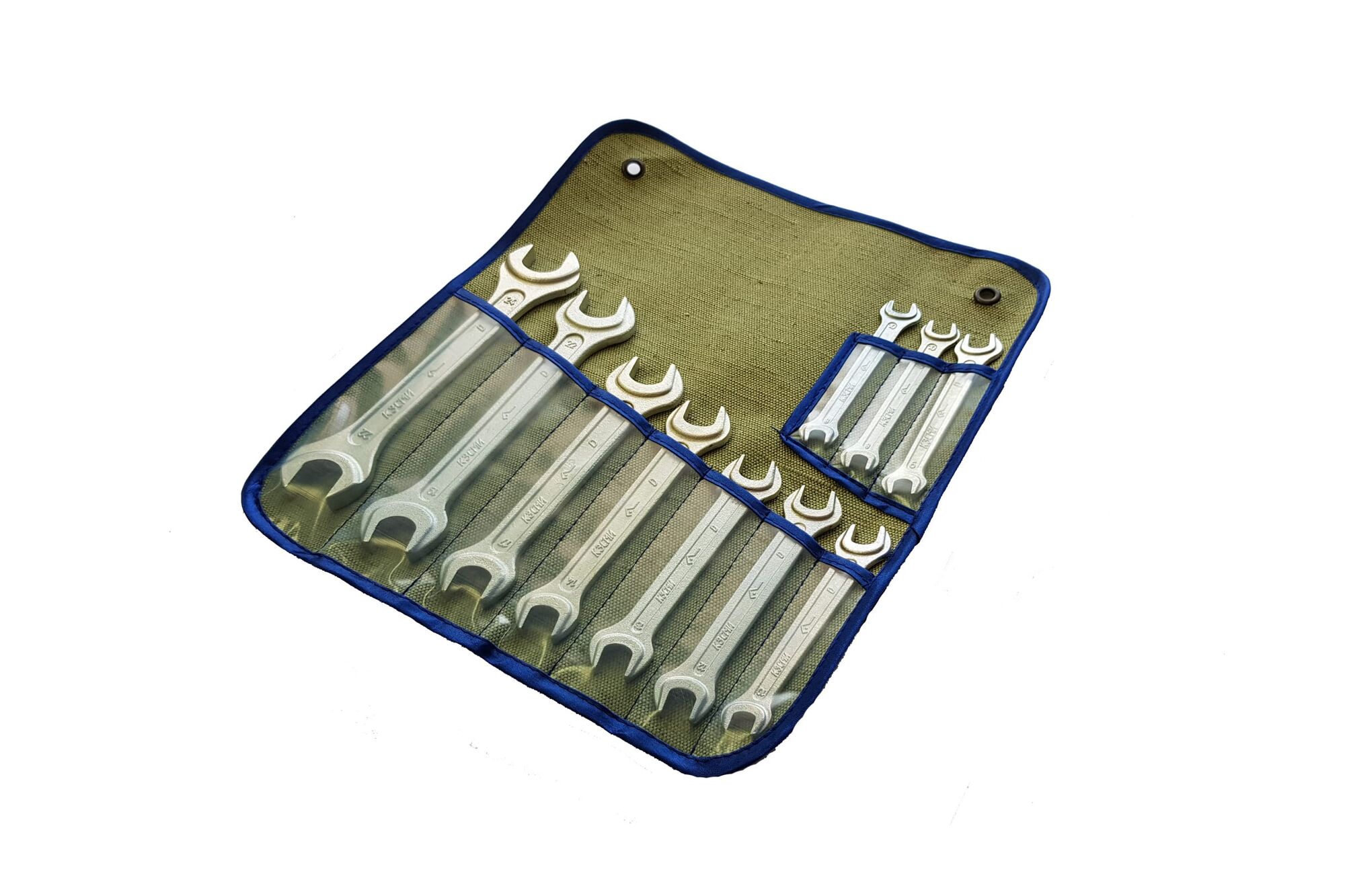 Набор рожковых ключей КЗСМИ КГД 22-36 мм, 5 предметов в сумке 943005117