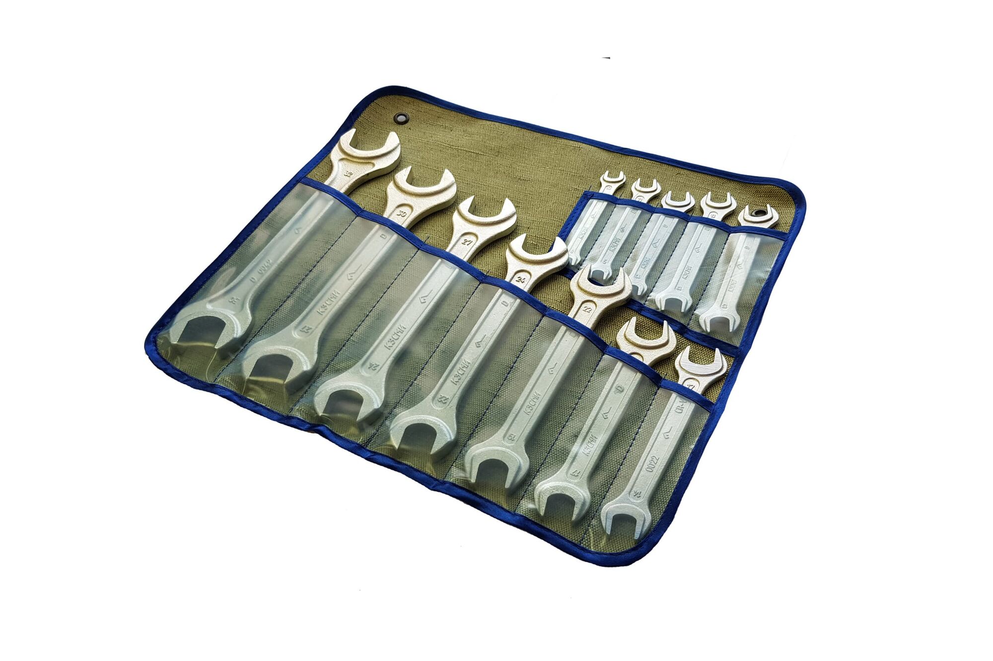 Набор рожковых ключей КЗСМИ КГД 8-32 мм, 12 предметов в сумке 943014117