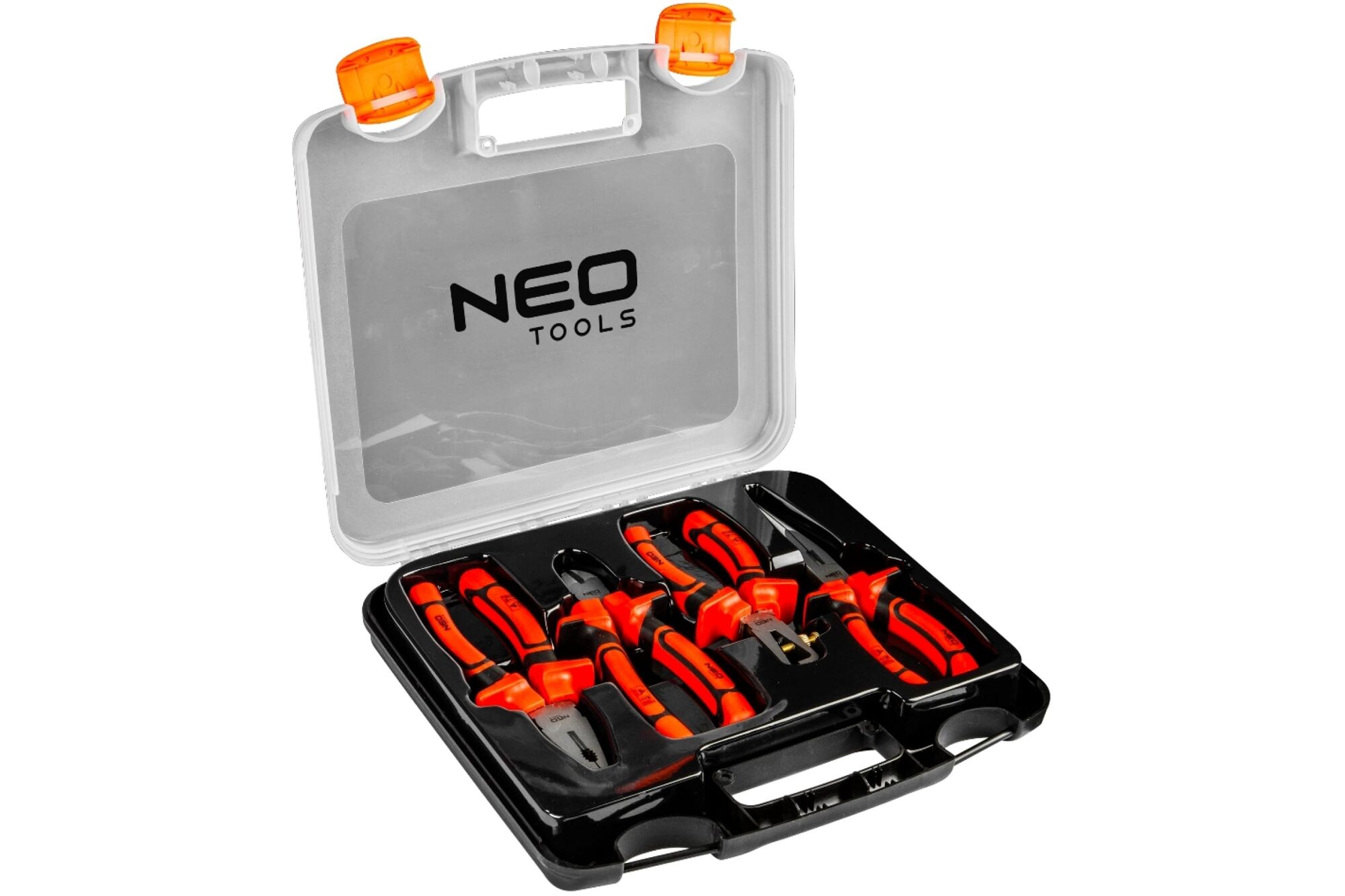 Набор шарнирно-губцевого инструмента NEO Tools 1000 В, 4 шт. 01-304