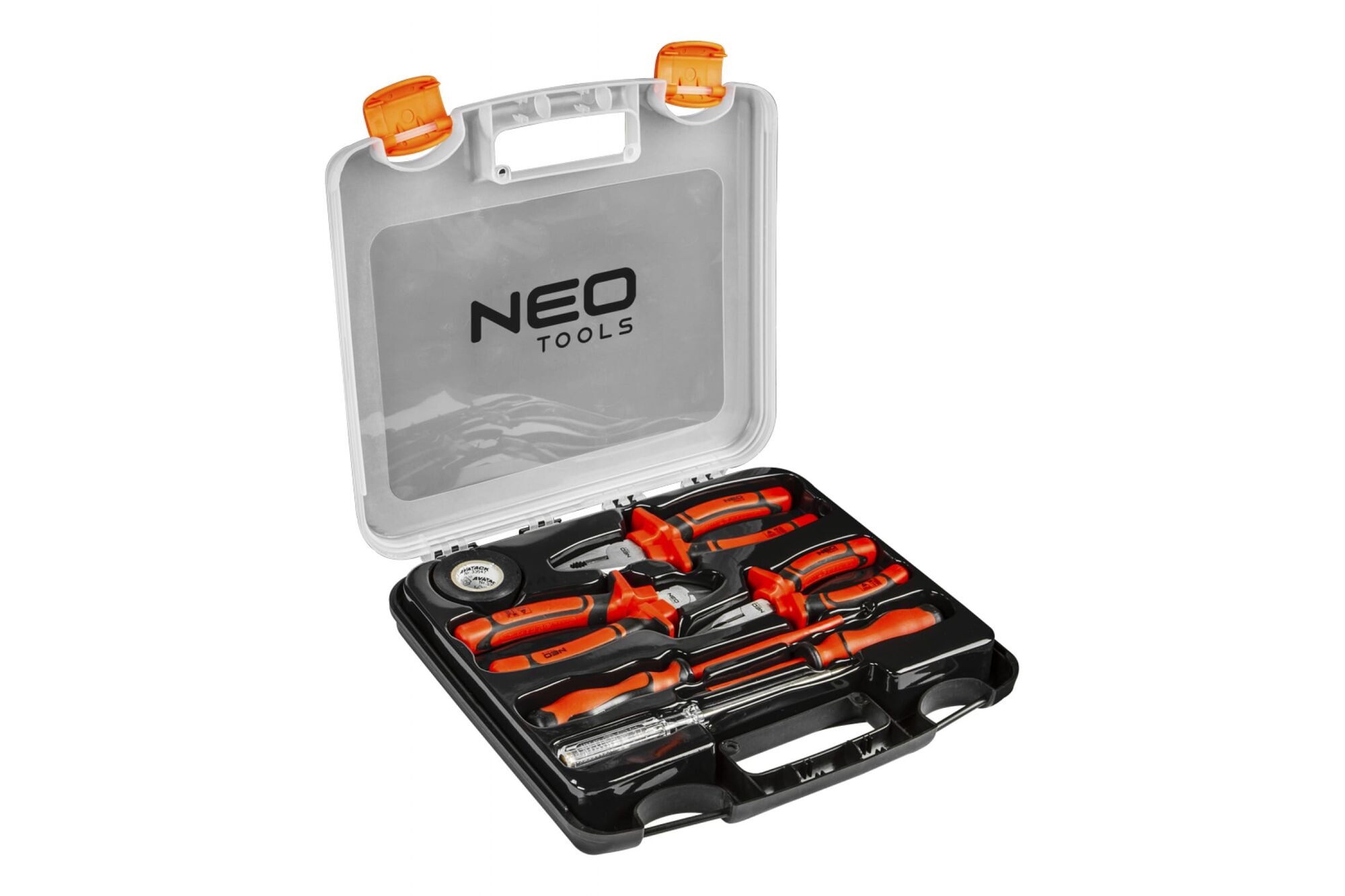Набор шарнирно-губцевого инструмента с отвертками NEO Tools, 7 шт. 01-305