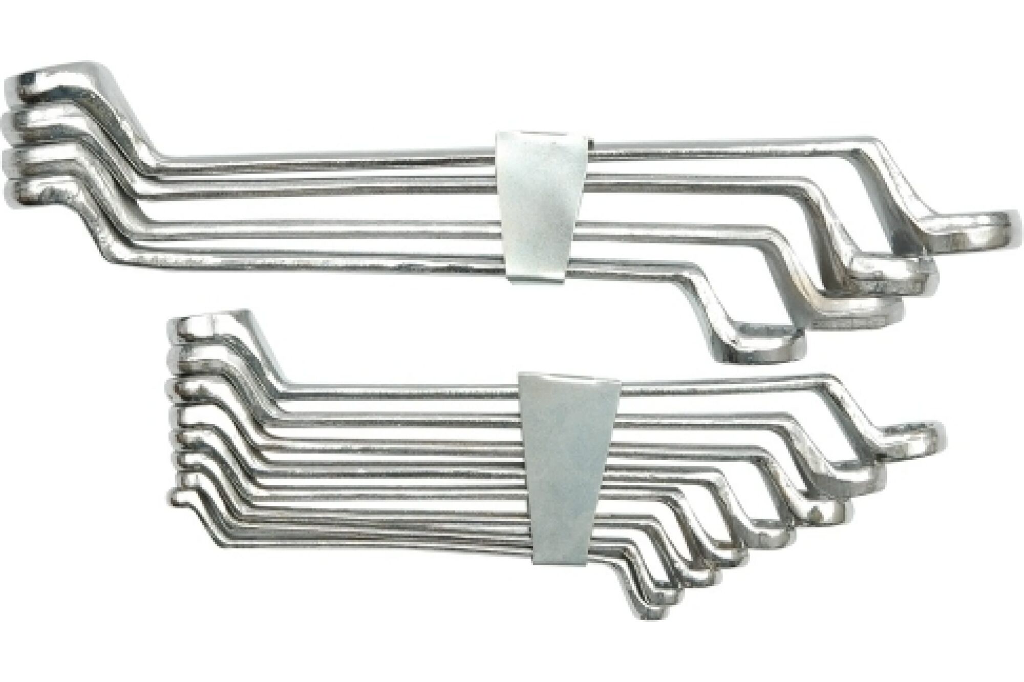Накидные изогнутые ключи TOYA 6-32 мм 12 шт 52630