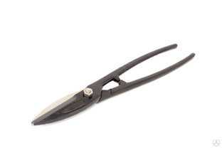 Ножницы для резки металла Горизонт 250 мм, шлифованный шарнир, крашенные Н-30-1кшл 