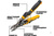 Ножницы по металлу DEWALT BULLNOSE с короткими губками DWHT14694-0 #2