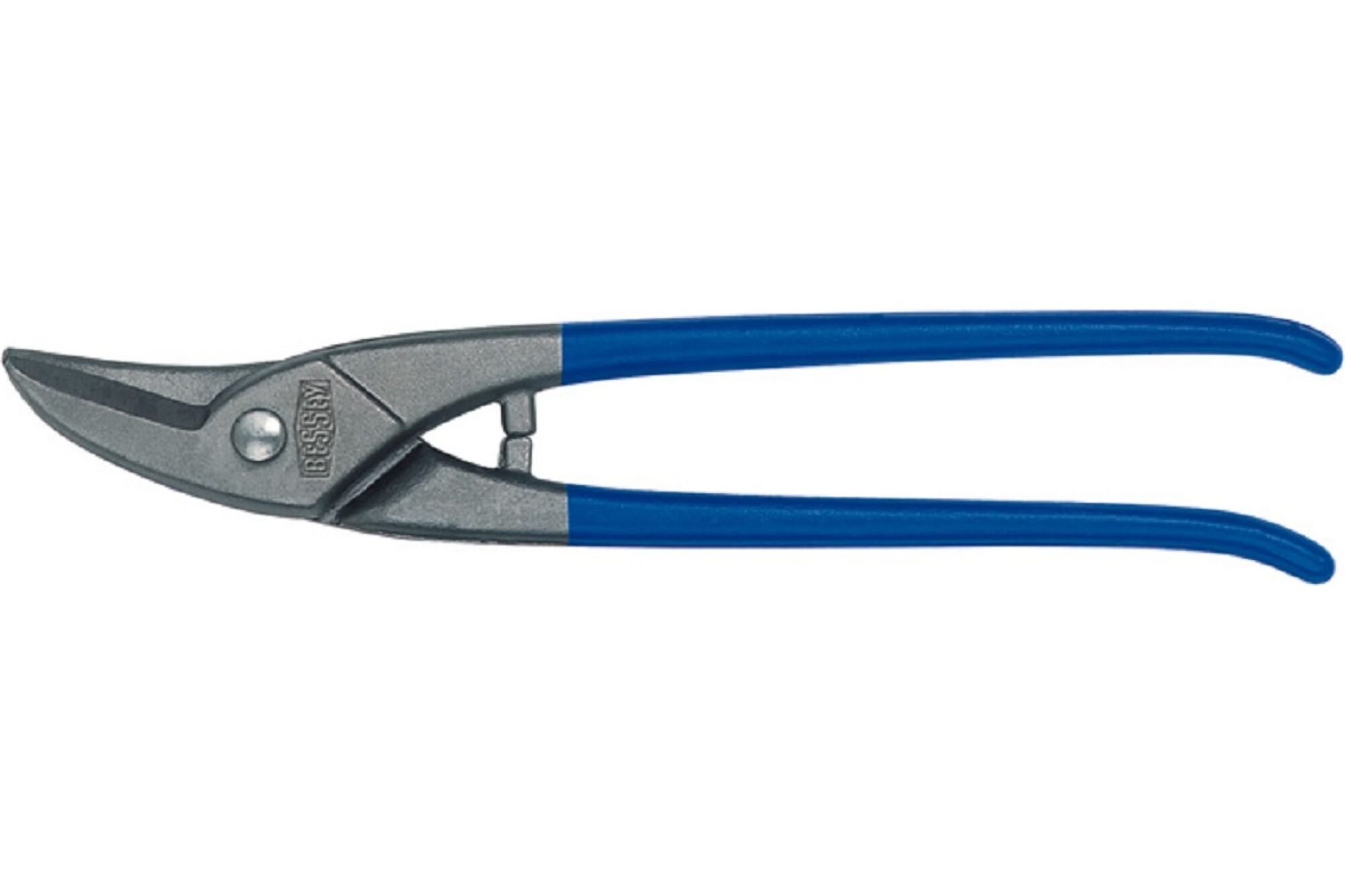 Ножницы по металлу ERDI закруглённые лезвия, правые, рез 1.0 мм, 275 мм ER-D208-275