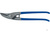 Ножницы по металлу ERDI закруглённые лезвия, правые, рез 1.0 мм, 275 мм ER-D208-275 #1