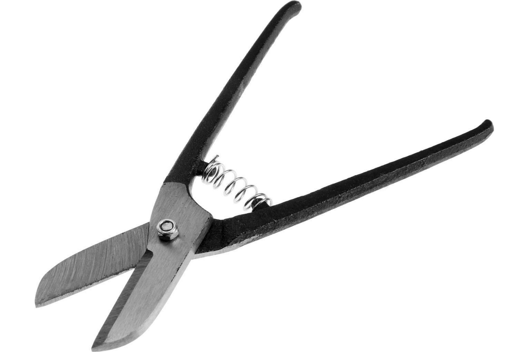 Ножницы по металлу LOM прямой рез, металлические рукоятки, 250 мм 5300260