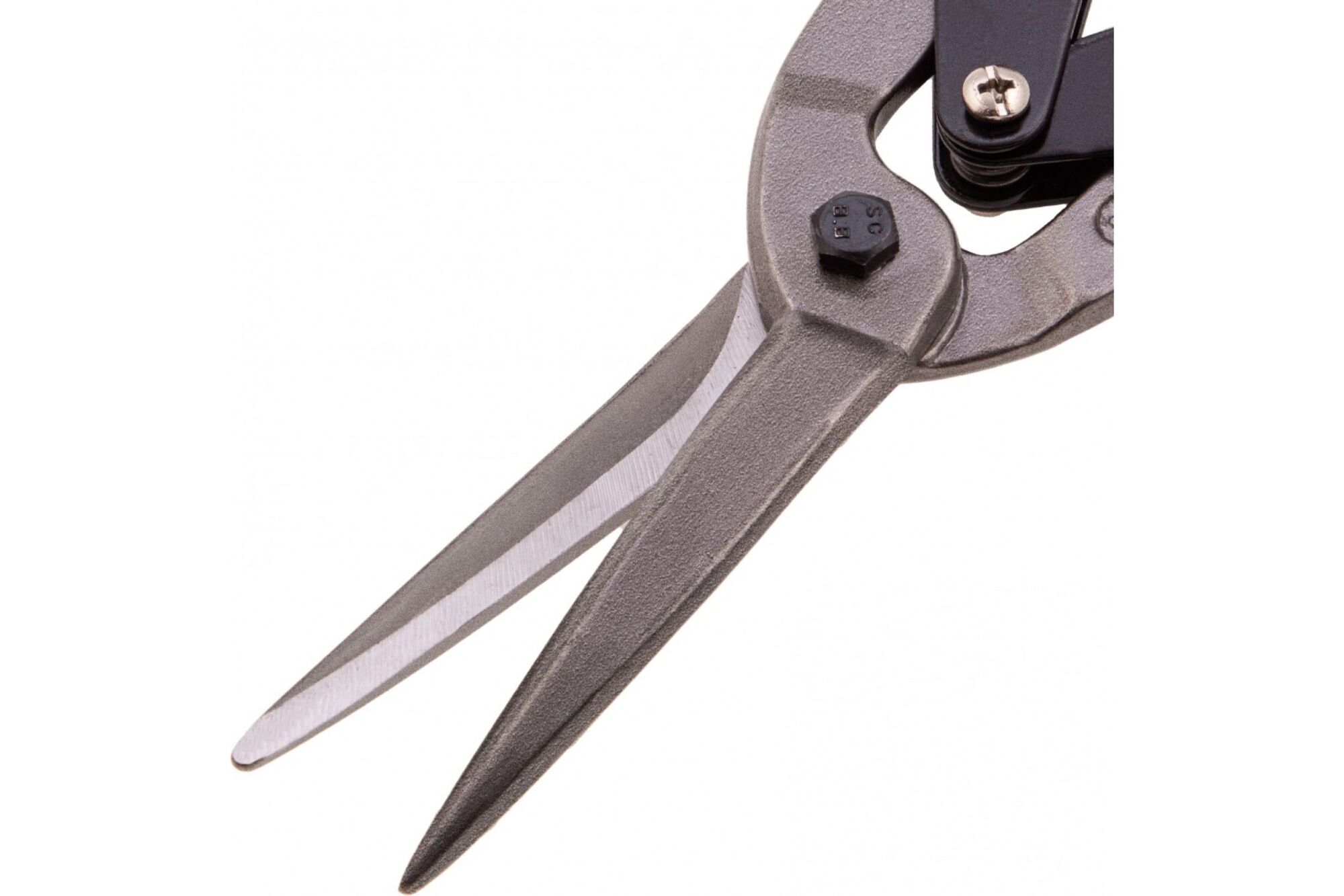 Ножницы по металлу MATRIX, удлиненные, 285 мм, пряморежущие, обрезиненные рукоятки 78341 Matrix #3