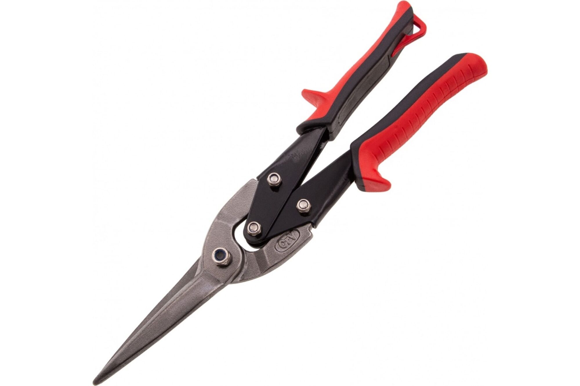 Ножницы по металлу MATRIX, удлиненные, 285 мм, пряморежущие, обрезиненные рукоятки 78341 Matrix #5