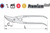 Ножницы по металлу Unior универсальные, с лезвиями-вставками, 64HRC, L = 280 мм 3838909150390 #2
