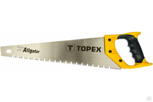 Ножовка Aligator 7 TPI трехсторонняя заточка TOPEX 10A441 #1