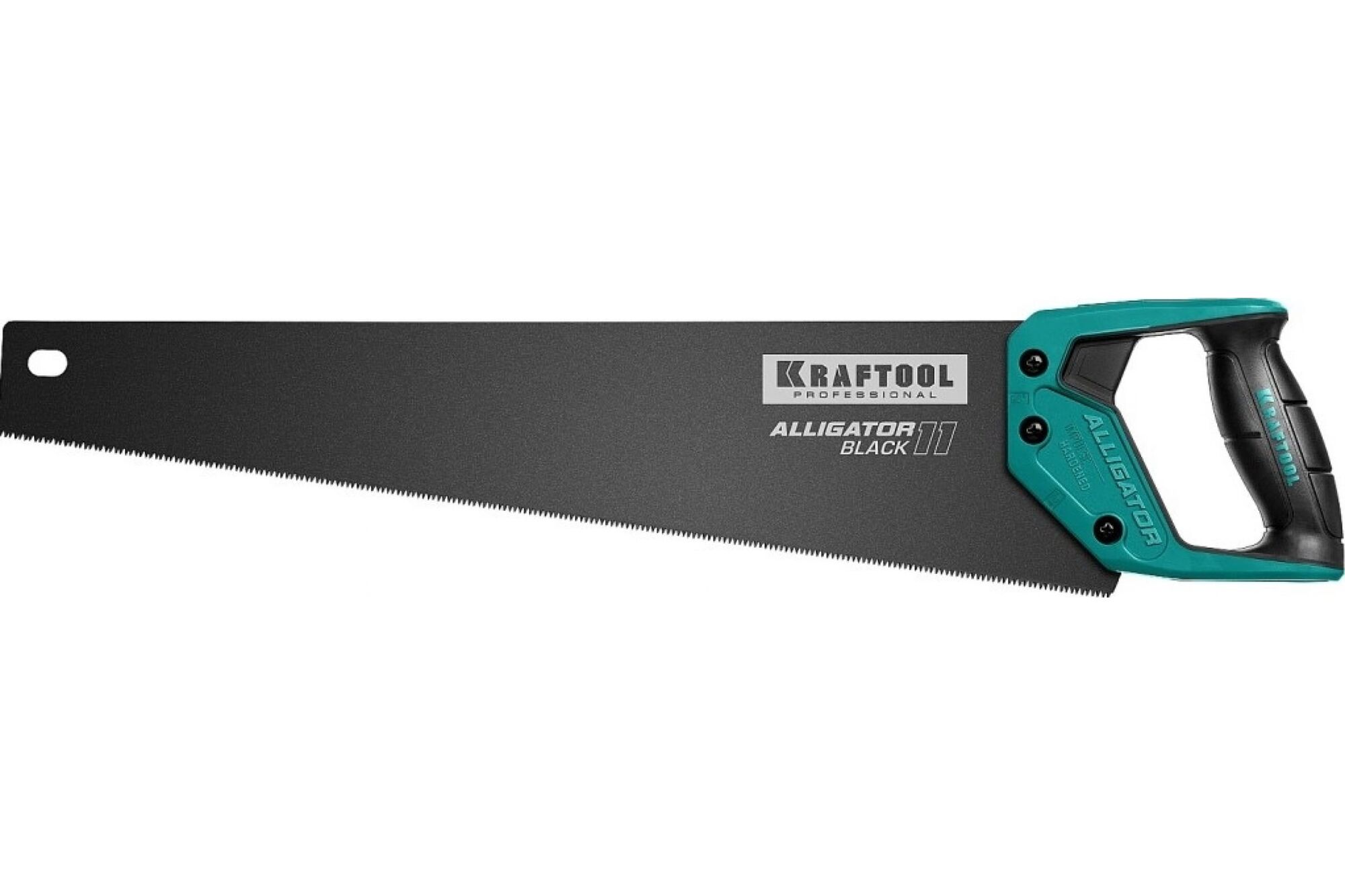 Ножовка для точного реза Kraftool 'Alligator BLACK', 500 мм, 11 TPI 3D зуб, 15205-50