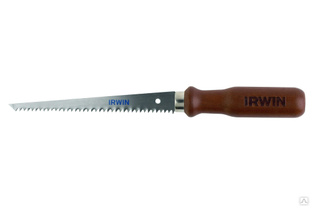 Ножовка по гипсокартону Irwin 150 мм, деревянная рукоятка T106150 #1