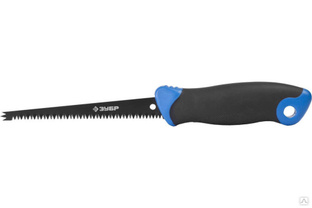 Ножовка по гипсокартону, 3D-заточка, 2-компонентная ручка, 8TPI, 150 мм Зубр 'ЭКСПЕРТ' 15172 