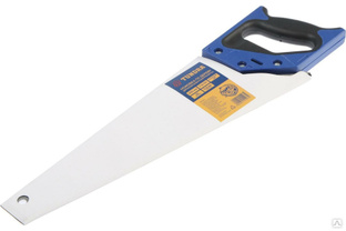 Ножовка по дереву TUNDRA 2К рукоятка, 3D заточка, каленый зуб, 7-8 TPI, 400 мм 5155403 #1