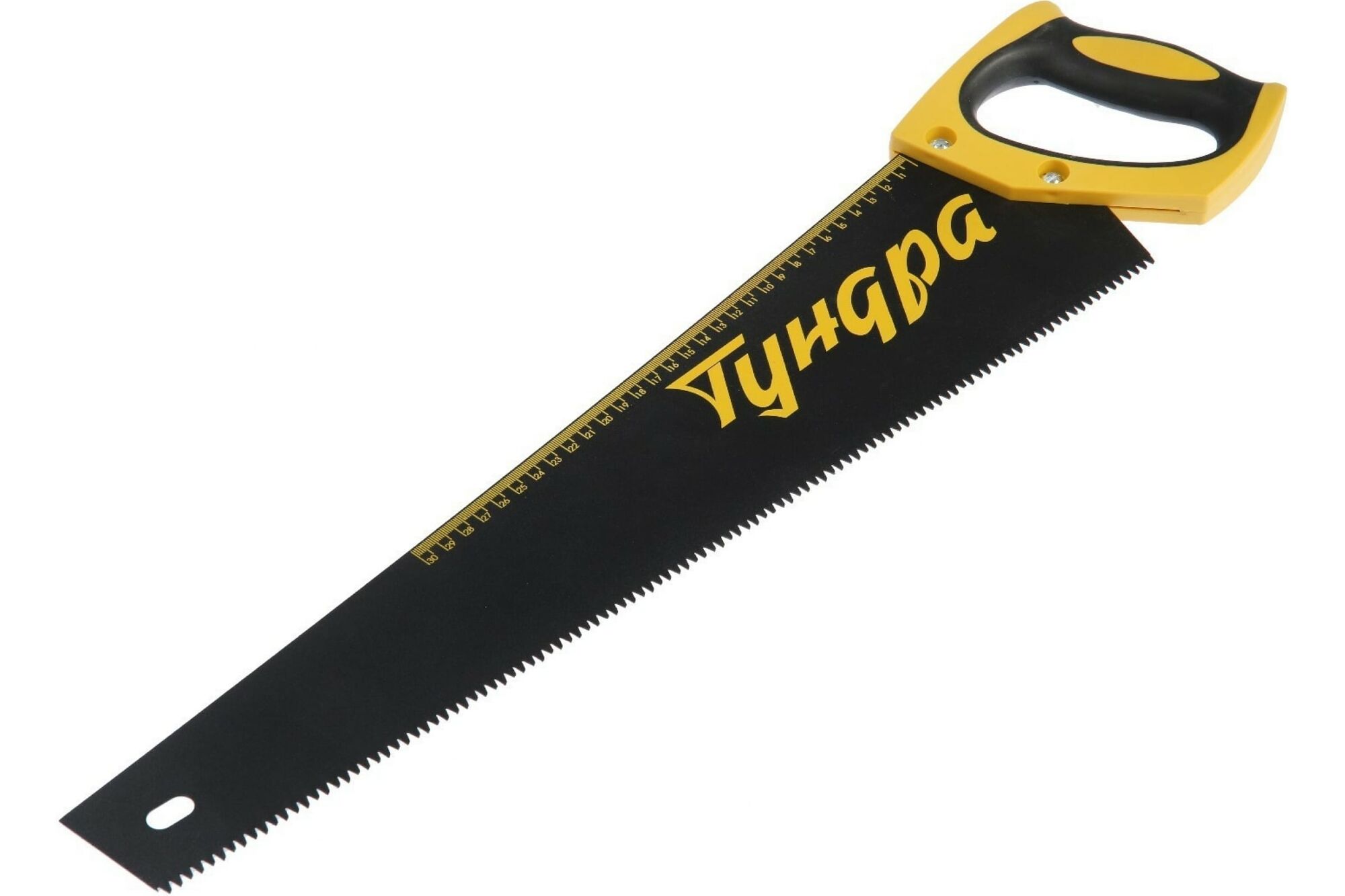 Ножовка по дереву TUNDRA, 500 мм, шаг 4.5 мм, тефлоновое покрытие, зуб прямой средний 7447125