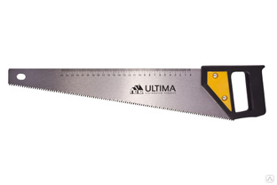 Ножовка по дереву Ultima 400 мм, каленный зуб, пластиковая рукоятка 160001 