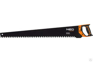 Пила для блоков по газобетону NEO Tools 800 мм, 23 зуба, с накладками widia 41-201 #1