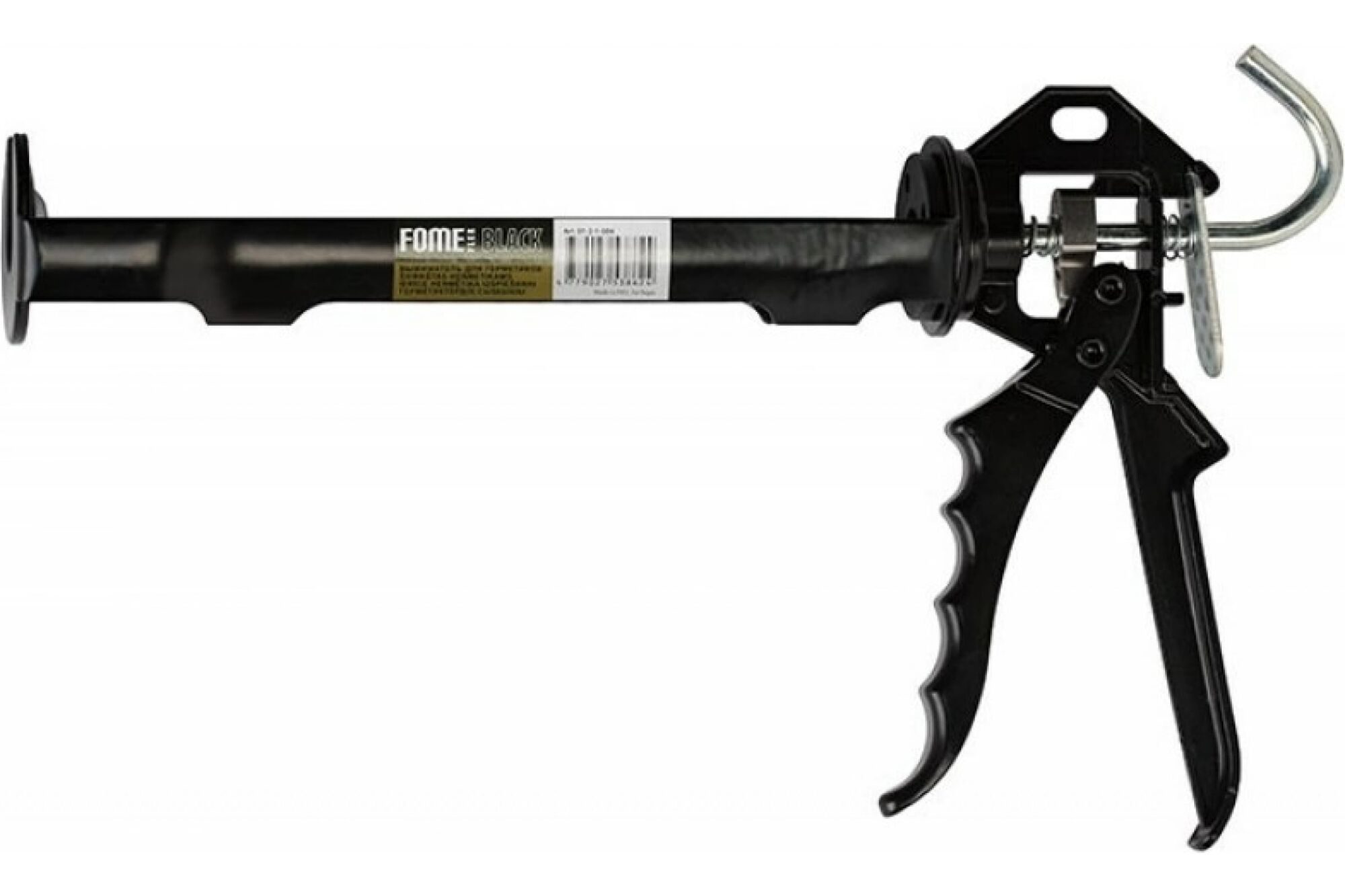 Пистолет выжиматель для герметиков FOME FLEX black 01-2-1-004