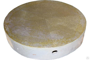 Плита TLX чугунная круглая d 500x100 мм поверочная и разметочная шаброванная кл. точн. 2 66084 