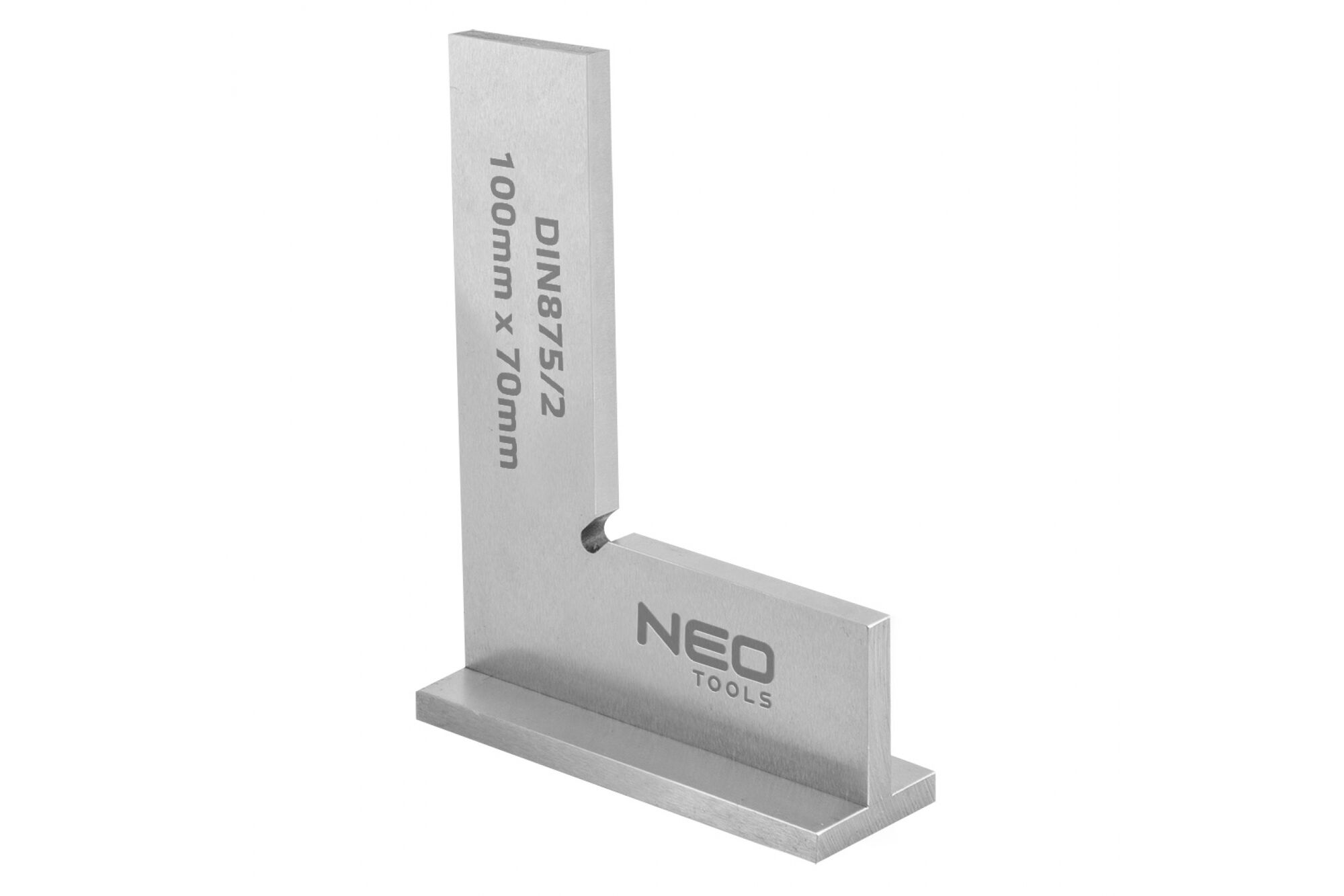 Прецизионный угольник с основанием NEO Tools DIN875/2 100x70 мм 72-031