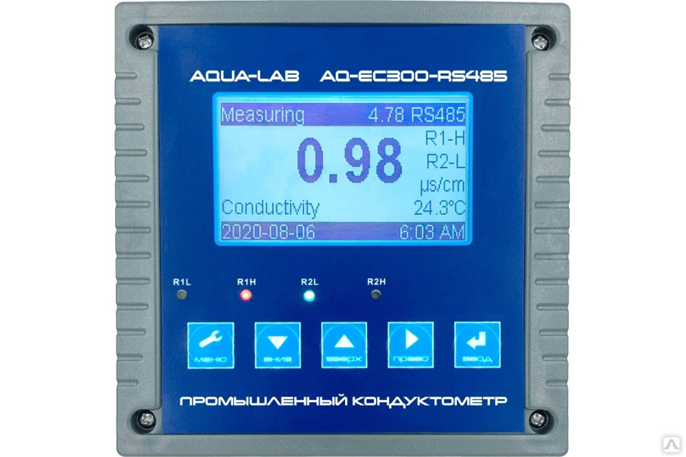Промышленный кондуктометр-контроллер AQUA-LAB измеритель ...