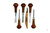 Резцы с грибовидной ручкой + нож (6 шт) Narex 868500 #3