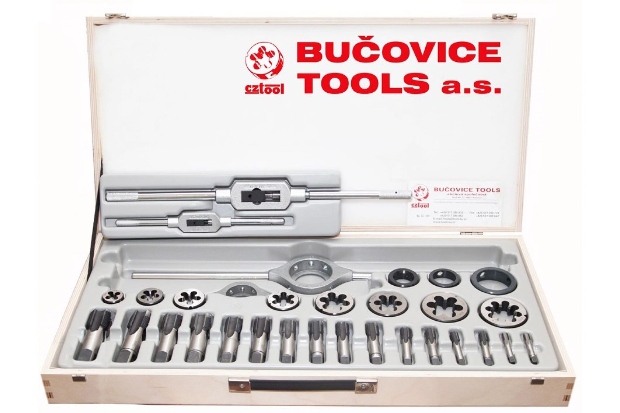 Резьбонарезной набор Bucovice Tools 312100