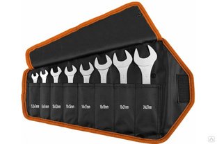 Рожковые ключи NEO Tools, супертонкие, 5.5-27 мм, набор 8 шт 09-860 #1