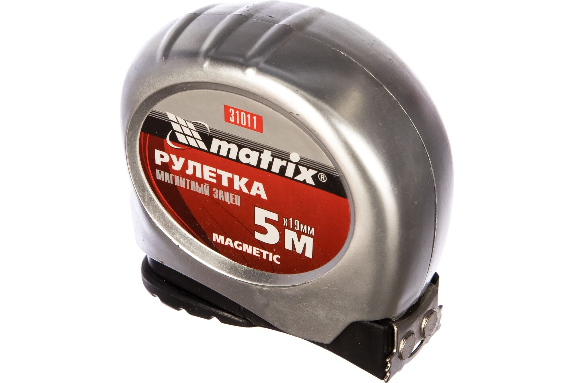 Рулетка Magnetic, 5 м х 19 мм, MATRIX 31011