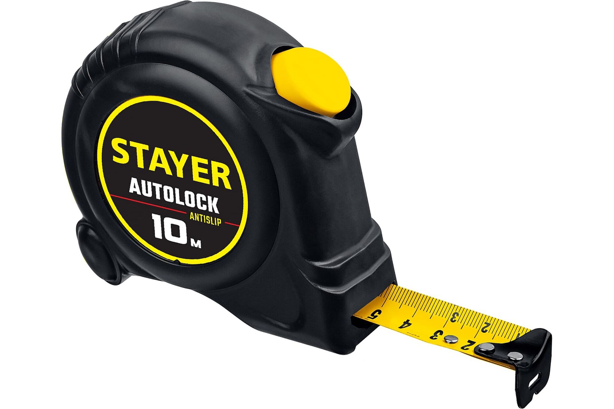 Рулетка с автостопом Stayer AutoLock 10 м / 25 мм 2-34126-10-25