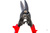 Рычажные ножницы по металлу 250 мм, правые NWS Фигурные 067R-15-250 #3