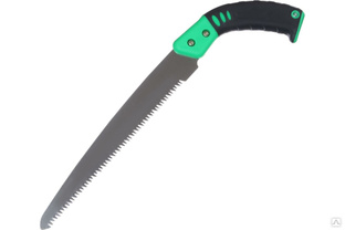 Садовая ножовка СимаЛенд ручка двухкомпонентная пластик зеленая 42 см 5259806 