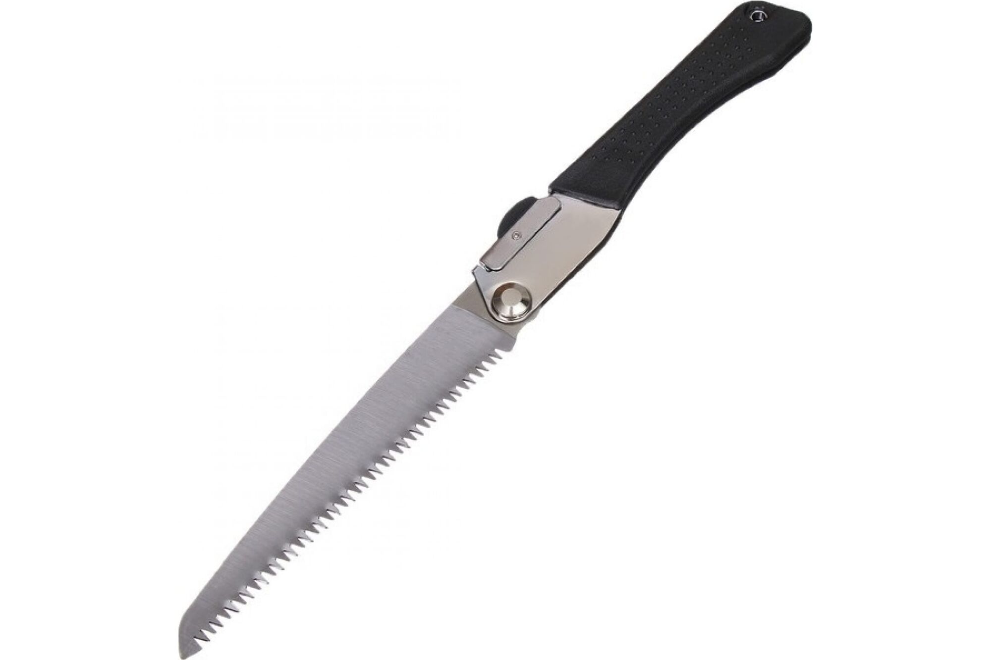 Садовая складная ножовка Greengo 44 см, рукоять черная пластик 139613