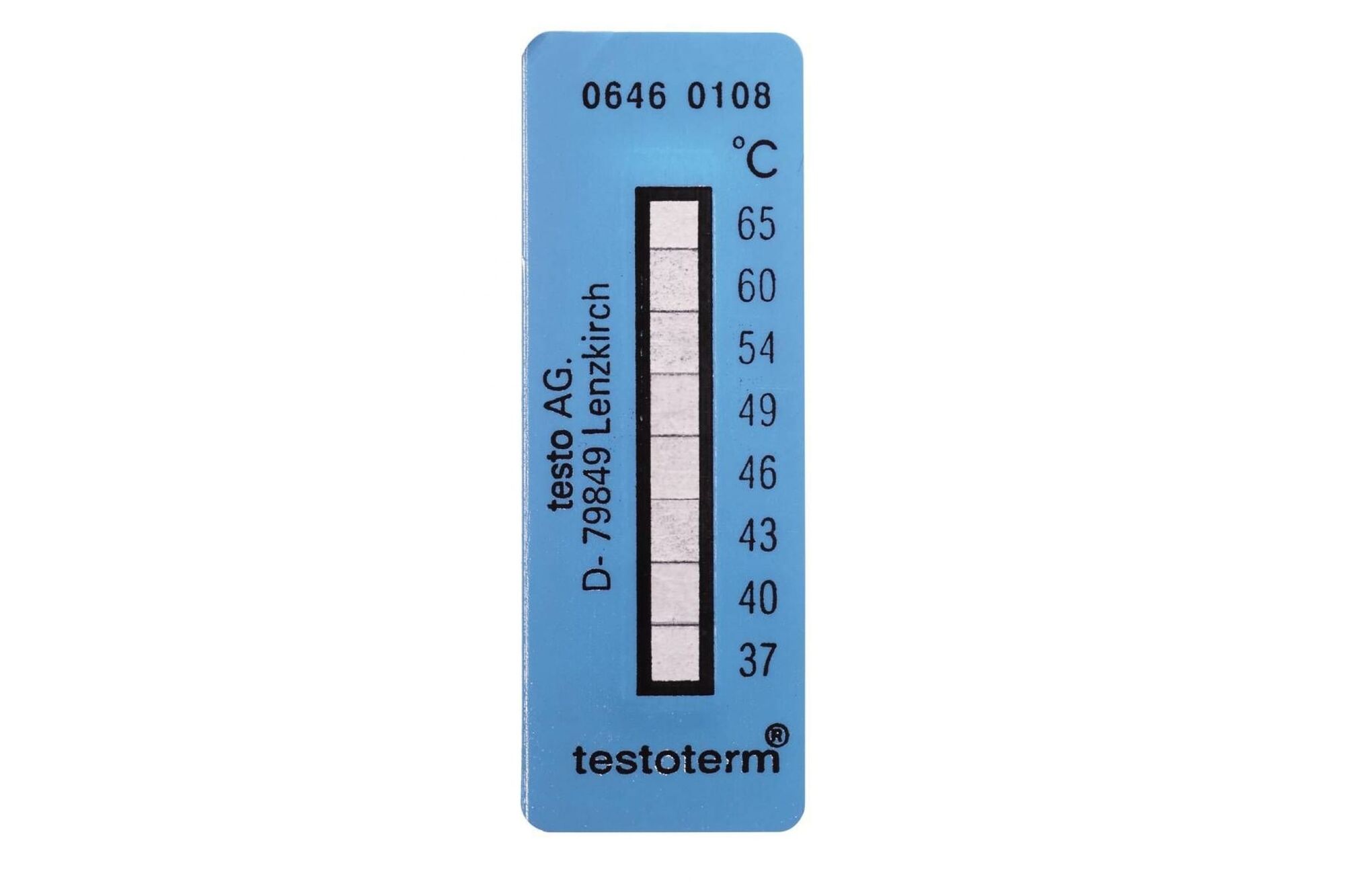 Самоклеящиеся термо-индикаторы Testo 10 шт 37-65 С 0646 0108
