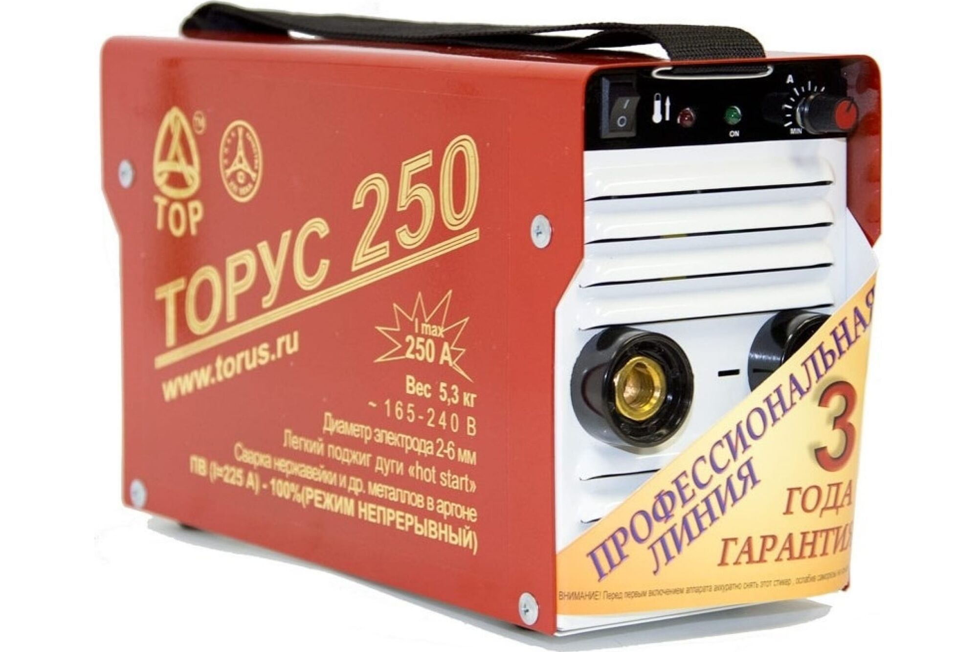 Сварочный инвертор ТОРУС-250 НАКС