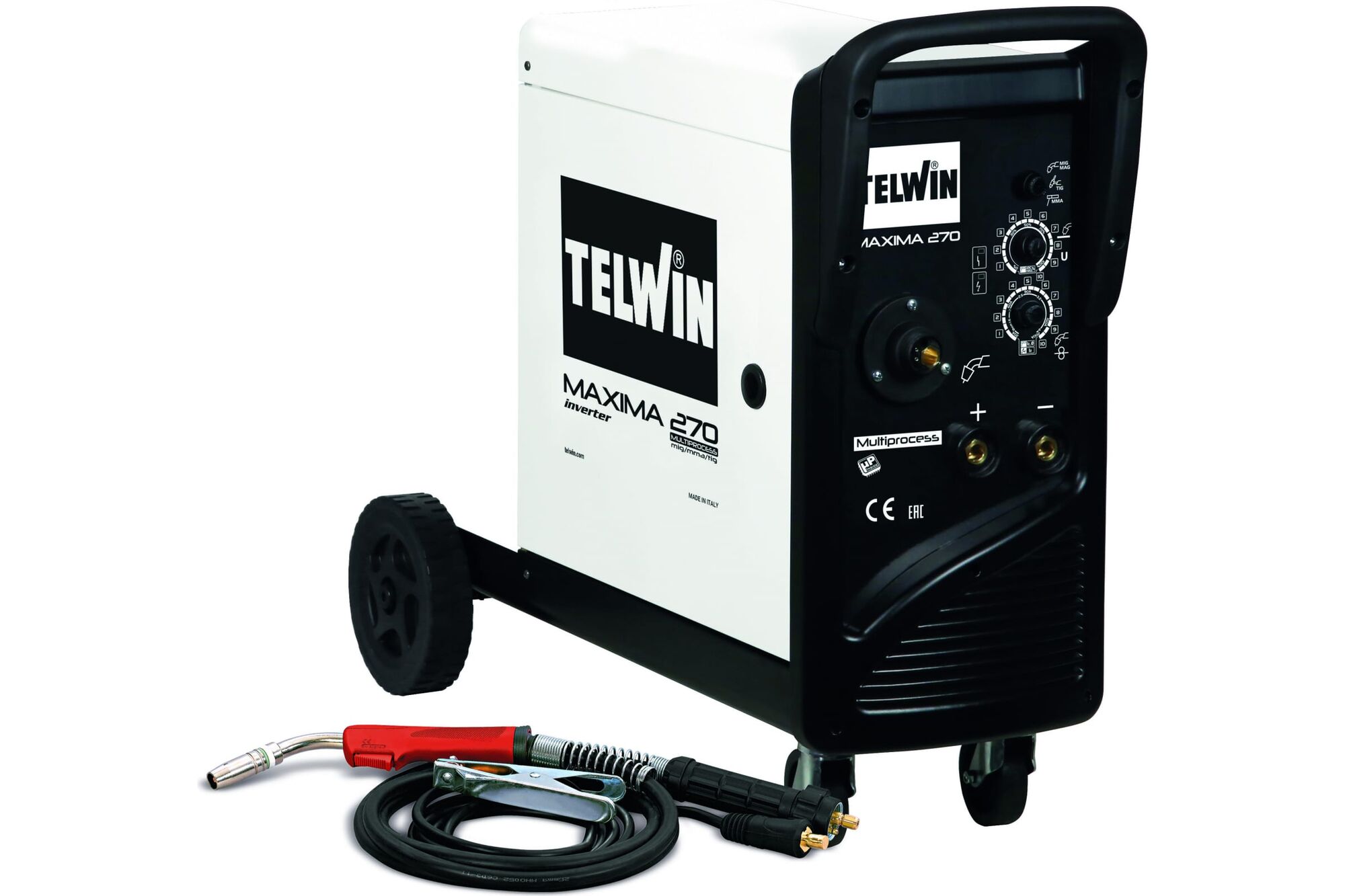 Сварочный инверторный полуавтомат Telwin Maxima 270 Synergic 230 V 816126