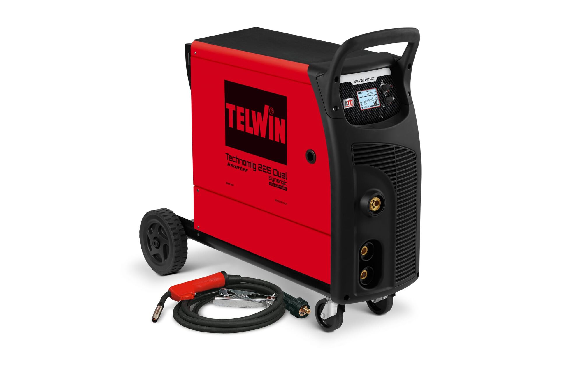 Сварочный инверторный полуавтомат Telwin Technomig 225 Dual Synergic 230 V 816057