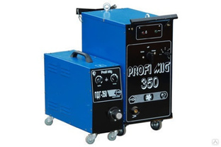 Сварочный полуавтомат с источником и 4 роликами Плазер ПДГ-PROFI MIG-350 