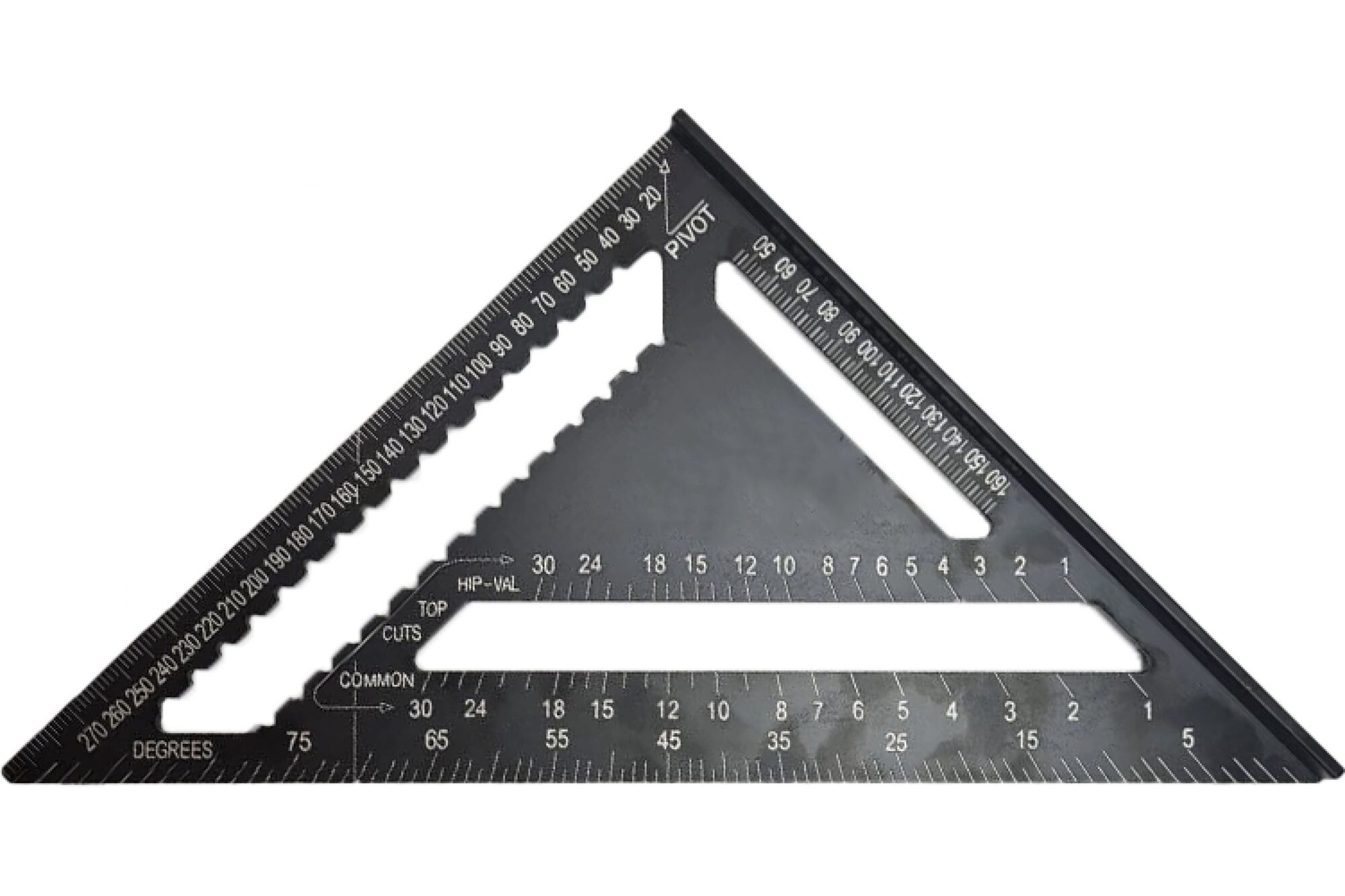 Треугольник Uniqtool SWANSON алюминиевый / метрика / 305 мм UTM-300SW