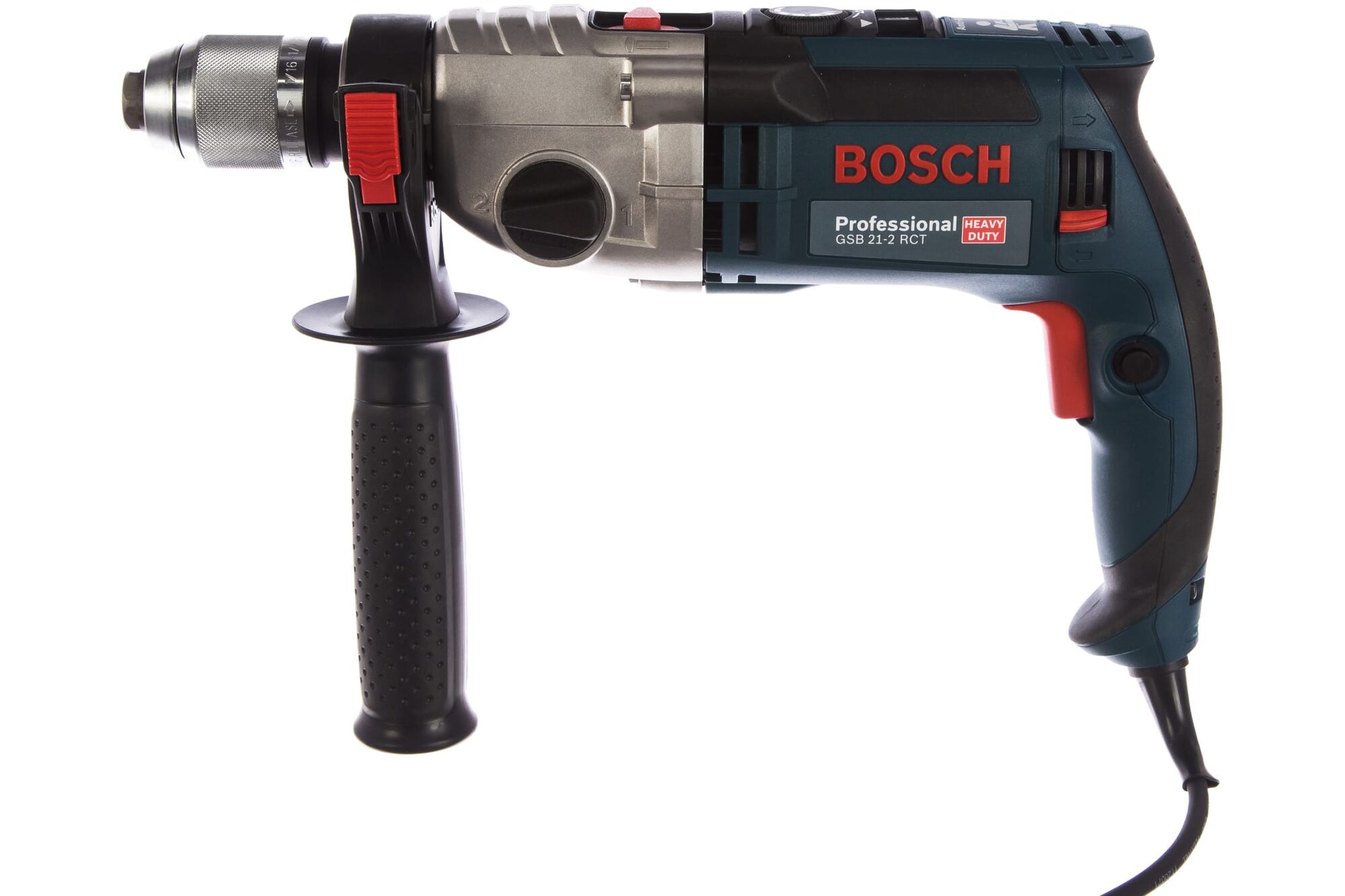 Ударная дрель Bosch GSB 21-2 RCT 0.601.19C.700, цена в Екатеринбурге от  компании ГЛОБАЛСТРОЙРТИ