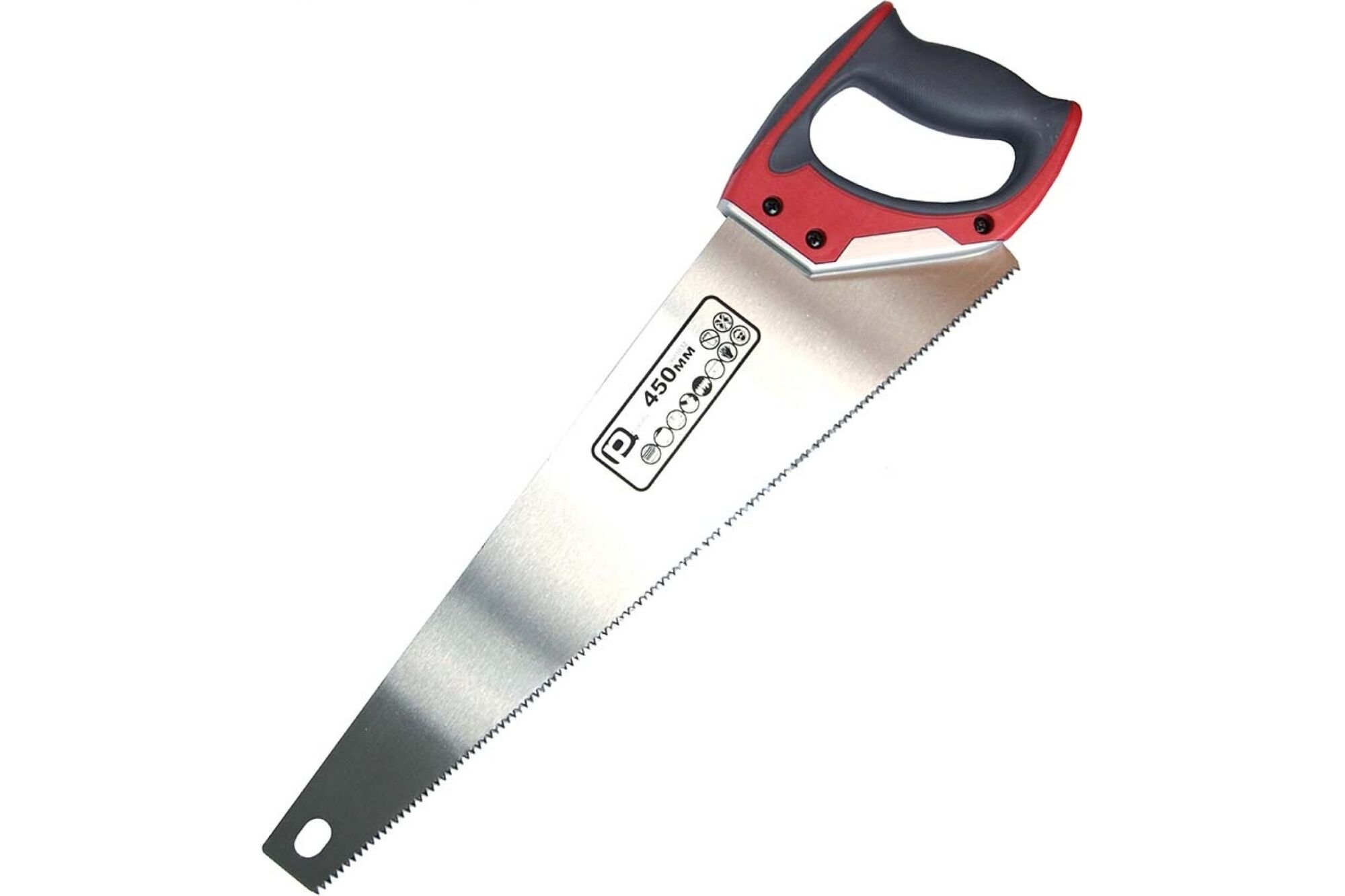 Универсальная ножовка по дереву PQtools профи 450 мм, 7 TPI, двухкомпонентная ручка Лк-00002744